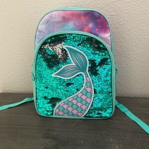 Mermaid sequins backpack